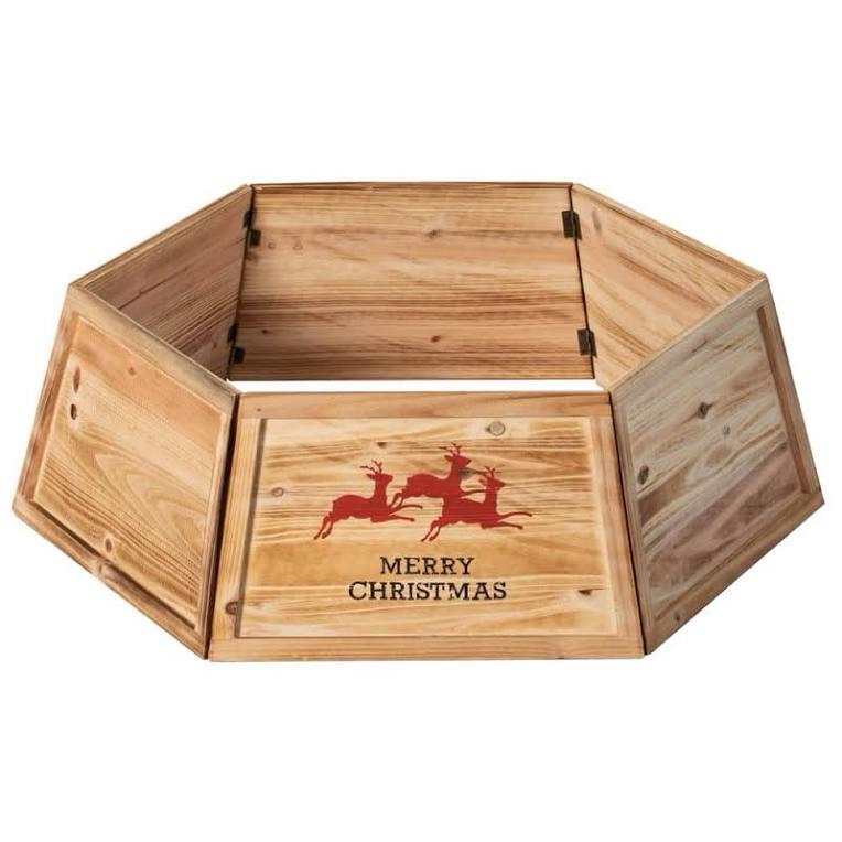 Mini Christmas tree coller wooden