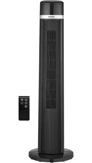 40" Oscillating Tower Fan with Remote Control