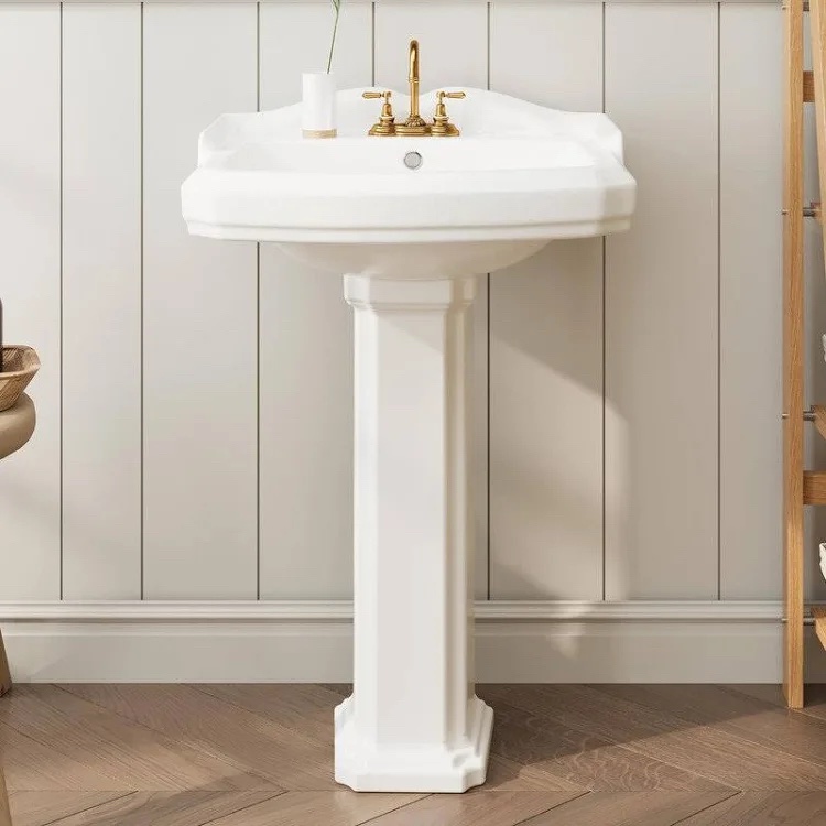 Porcelain Pedestal Sink