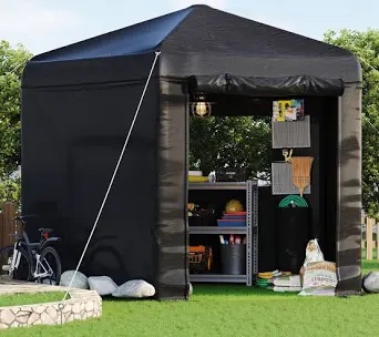 Pentagonal Shed 3x48 Storage Unit