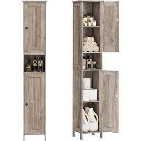 Homelake Tall Bathroom Storage Cabinet