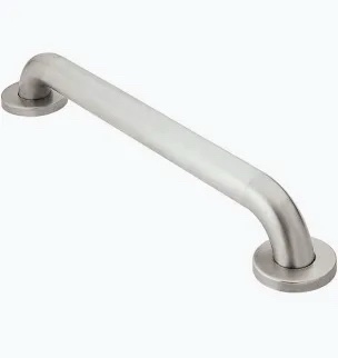 Moen Home Care 30-inch Peened Stainless Steel Grab Bar