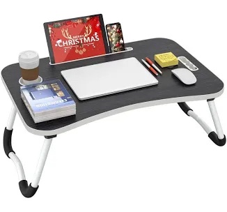 Buyify Handy Folding Lap Desk with Cup Holder