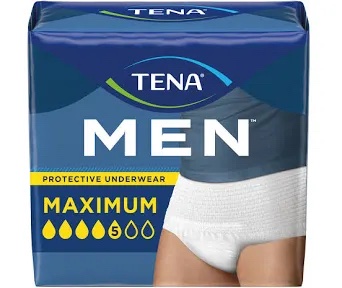 TENA Men Protective Underwear Overnight Max Absorbency Large