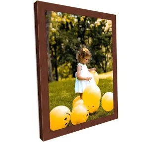 VENUSMILES Modern Art & Photo Frame, 20x30 in, Cherry