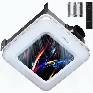 REXTACT Multifunction Exhaust Fan with LED Light