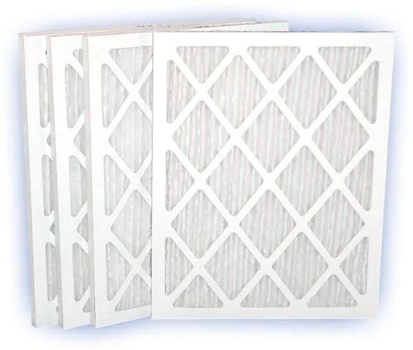 TOP RISER MERV 13 Pleated Air Filter 20x20x1 inch, 4 Pack