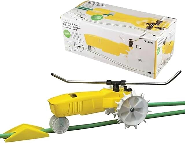 (Used)Nelson RainTrain Traveling Sprinkler