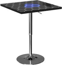 Pole only Courtny Led Bar Table Top and Base
