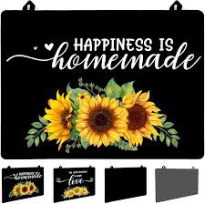 Decorative Kitchen/Home Sign with Sunflower Design