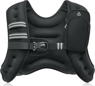 ZELUS Weighted Training Vest (11-20 lb.)