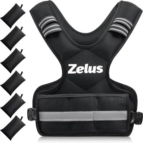 ZELUS Weighted Vest Training (11-20 lb.)