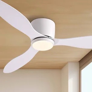 LIVORY 52-Inch Smart Dimmable LED Ceiling Fan