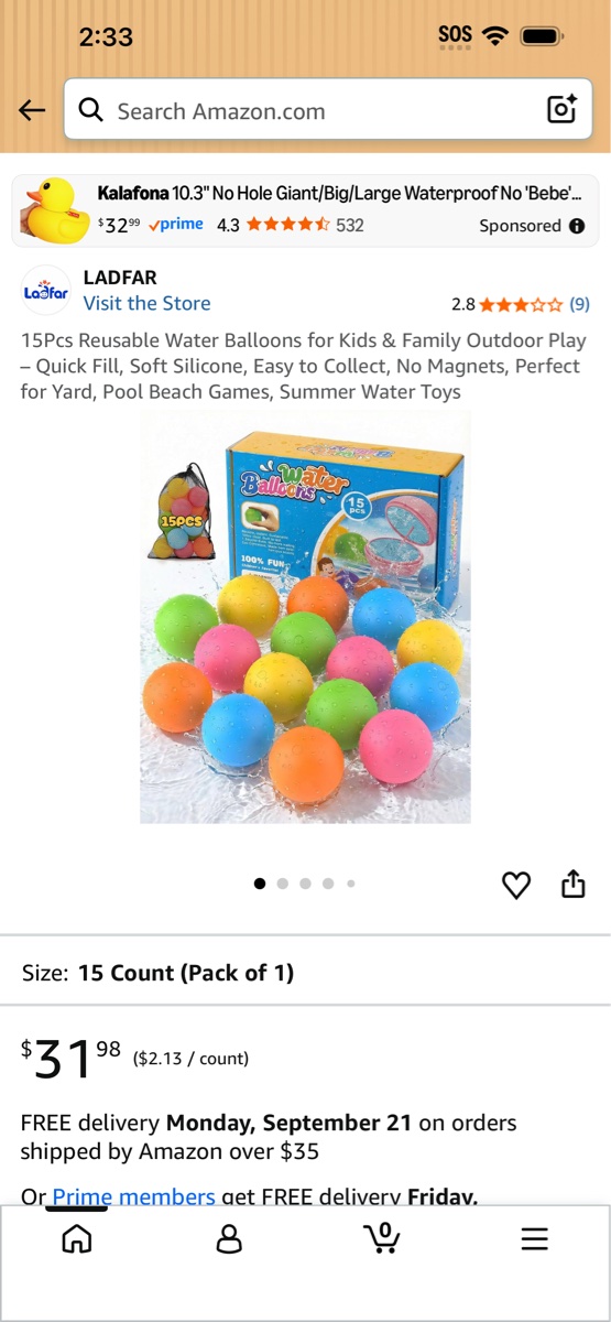 Water Balloons Reusable Silicone 12-Piece Set