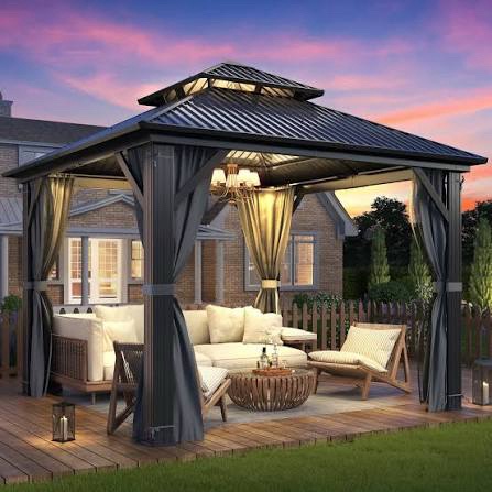 Box 4 of 5 10x10 patio gazebo