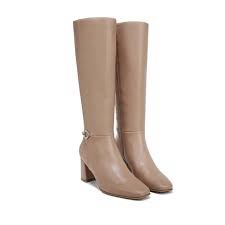 Kurt Geiger London Women's Tan Heeled Knee-High Boots