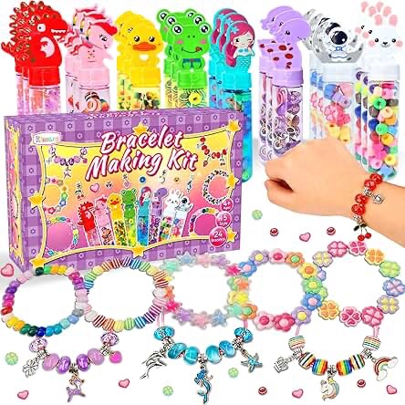 Klmars Bracelet Making Kit with 24 Bracelets