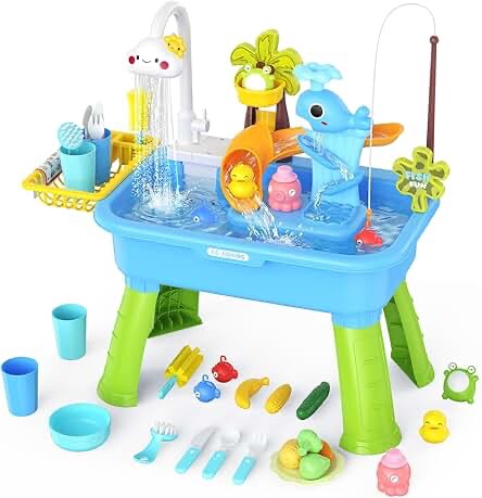 Multi-Functional 50-Piece Water Play Table