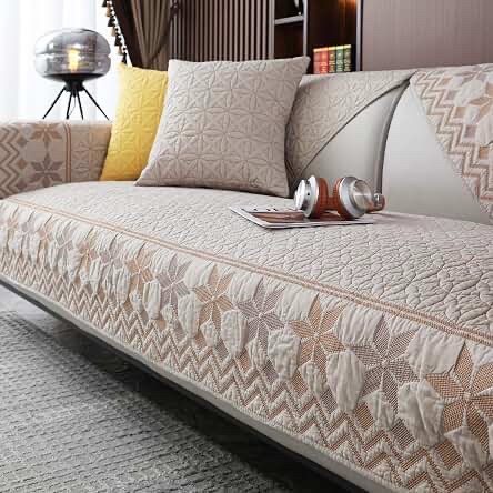 MDSA5FD 1PC Khaki Couch Cover 35.4"x82.7"