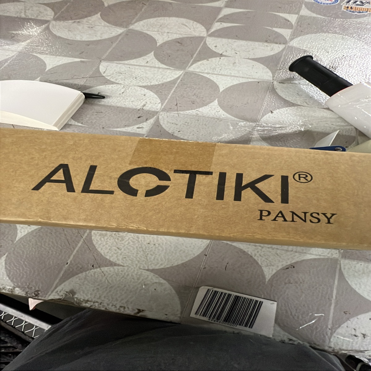 ALCTIKI Artificial Pansy Flower Arrangement