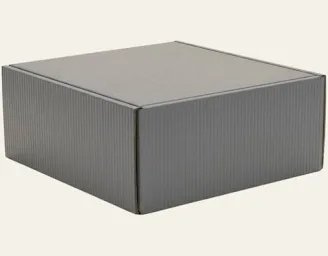 Stack of Flat-Pack Corrugated Cardboard Boxes