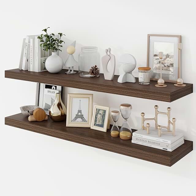 Floating Shelves 40-inch Wall Mounted Shelving Unit