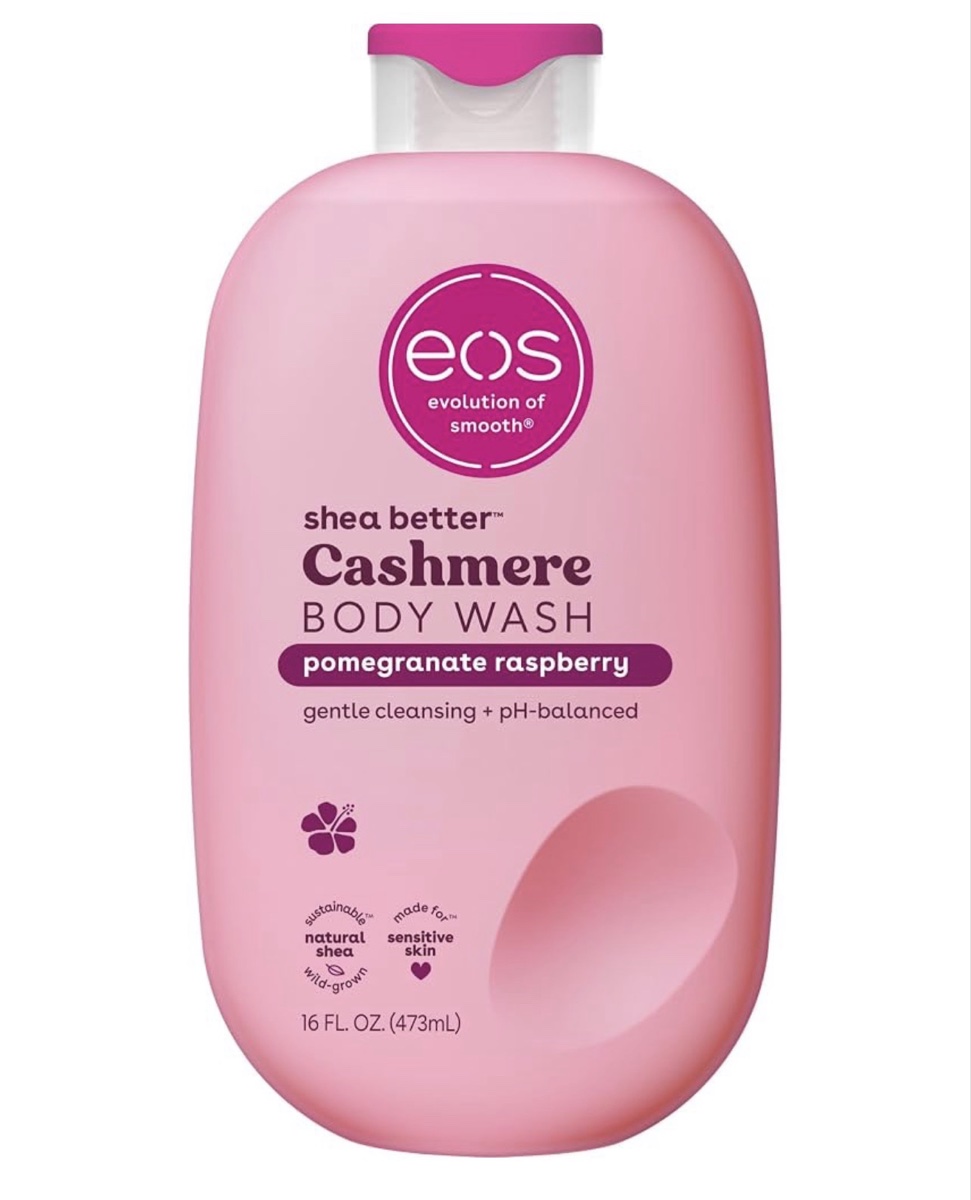 eos shea better 24H Moisture Body Lotion, Pomegranate Raspberry, 16 fl oz