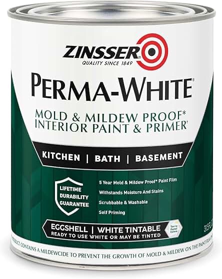 Zinsser Perma-White Mold & Mildew Proof Interior Paint & Primer