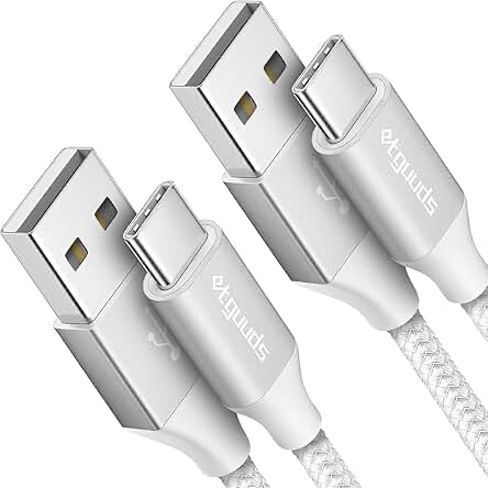 Ennotek 10ft USB-A to USB-C Braided Fast Charging Cable
