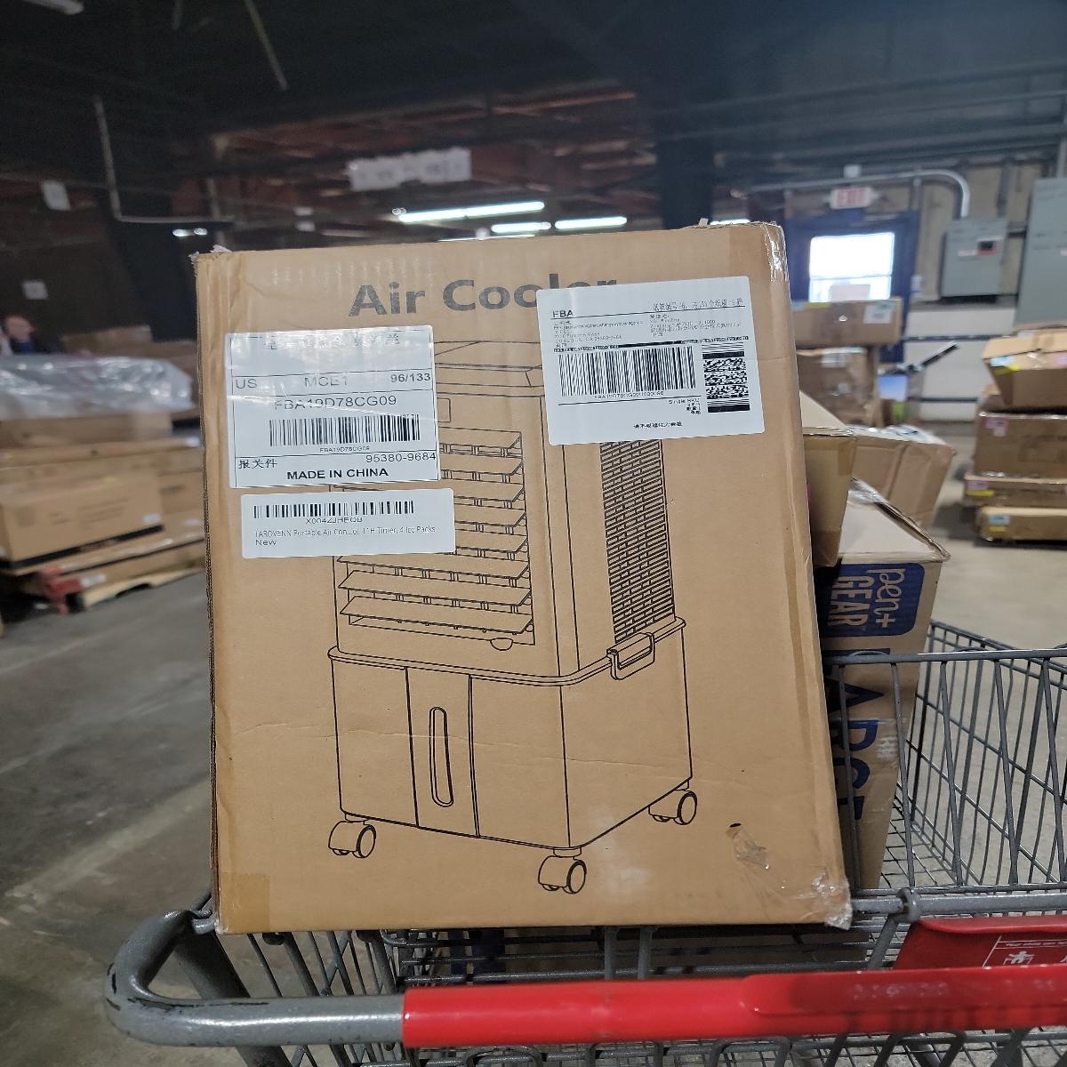 TAROVENN Portable Air Cooler with 11h Timer and 4 Ice Packs