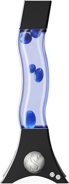 Unbranded S-Shape Liquid Motion Lamp (Black)