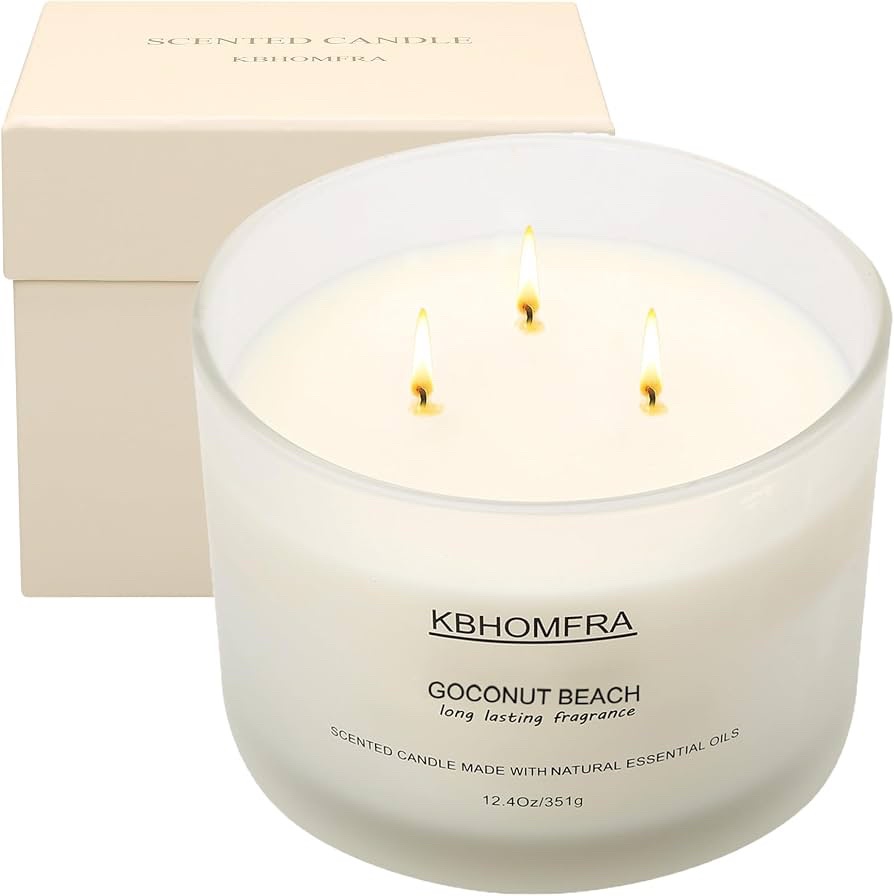 KBHOMFRA Scented Candle for Home Decor Relaxation Ambience
