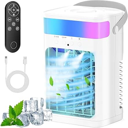 Multifunctional Air Cooler - Portable Desk Fan