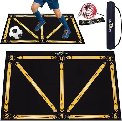 Podiumax Soccer Training Mat for Dribbling and Agility
