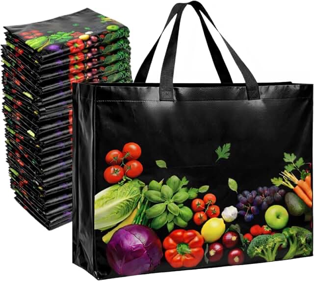 Simply Cool Laminated Reusable Bags, 100 Count