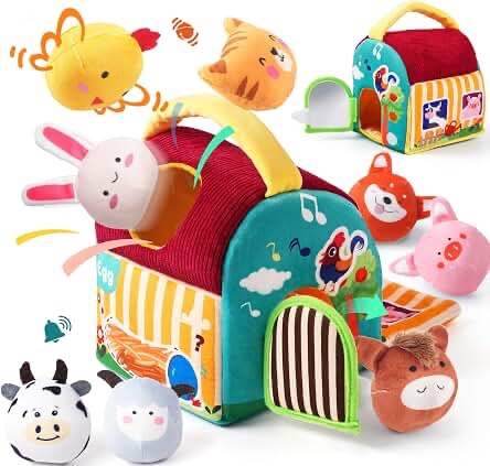 BUMBELIN Cute Mini Barn Toy Set