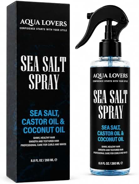 Aqua Lovers Sea Salt Spray with Castor Oil & Coconut Oil