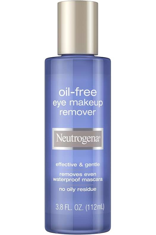 Neutrogena Oil-Free Eye Makeup Remover, 3.8 Fl. Oz.