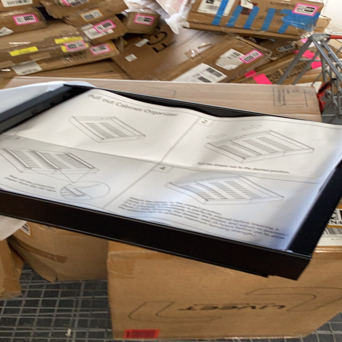 LIVEEET Pull-out Cabinet Organizer