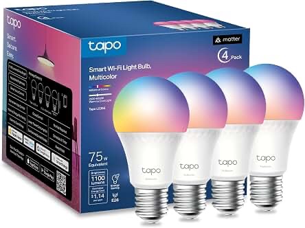 Smart Bulb Multi color & Tunable white 4 Pack