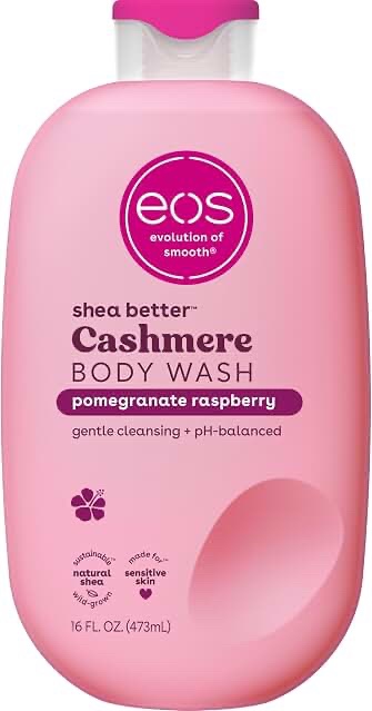 eos Shea Better Cashmere Body Wash - Pomegranate Raspberry, 16 fl. oz.