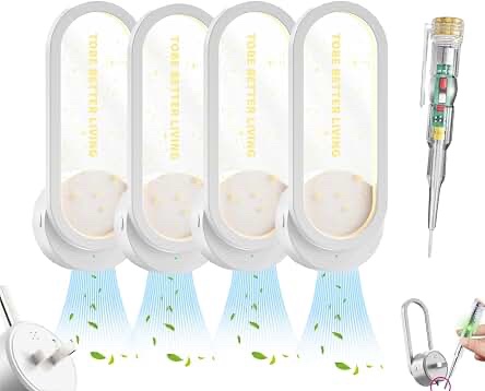 1-Negative Ion Air Purifier Plug In Sleep Aid Breathing Lamp