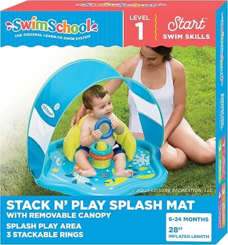 Aqua Swim School Stack 'N Play Splash Mat