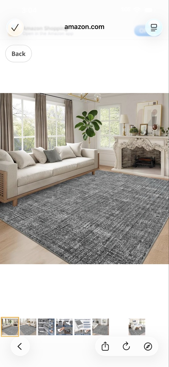 Garvee Machine Washable Area Rug, Discovery SCM Pattern
