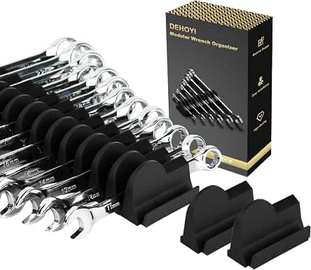 MATSCOVER 32-Piece Modular Wrench Organizer