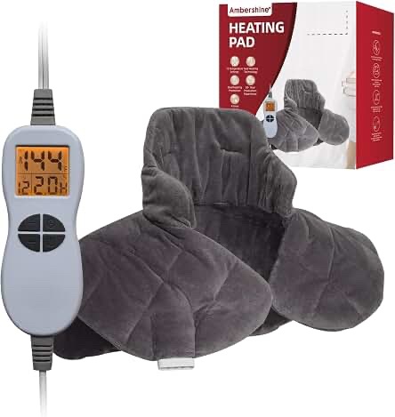 Ambershine Heating Pad 19-inch, Gray