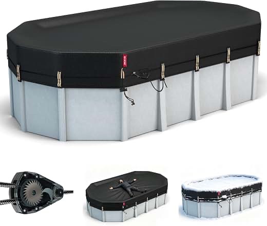 QH.HOME Oval Pool Cover