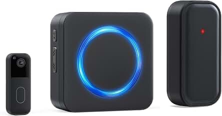 PIIYSEN Wireless Doorbell Chime Extender - 1 Receiver