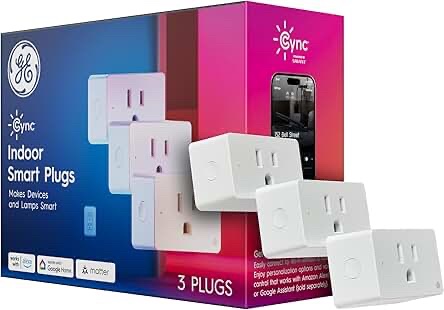 GE Cync Indoor Smart Plugs - 3 Pack