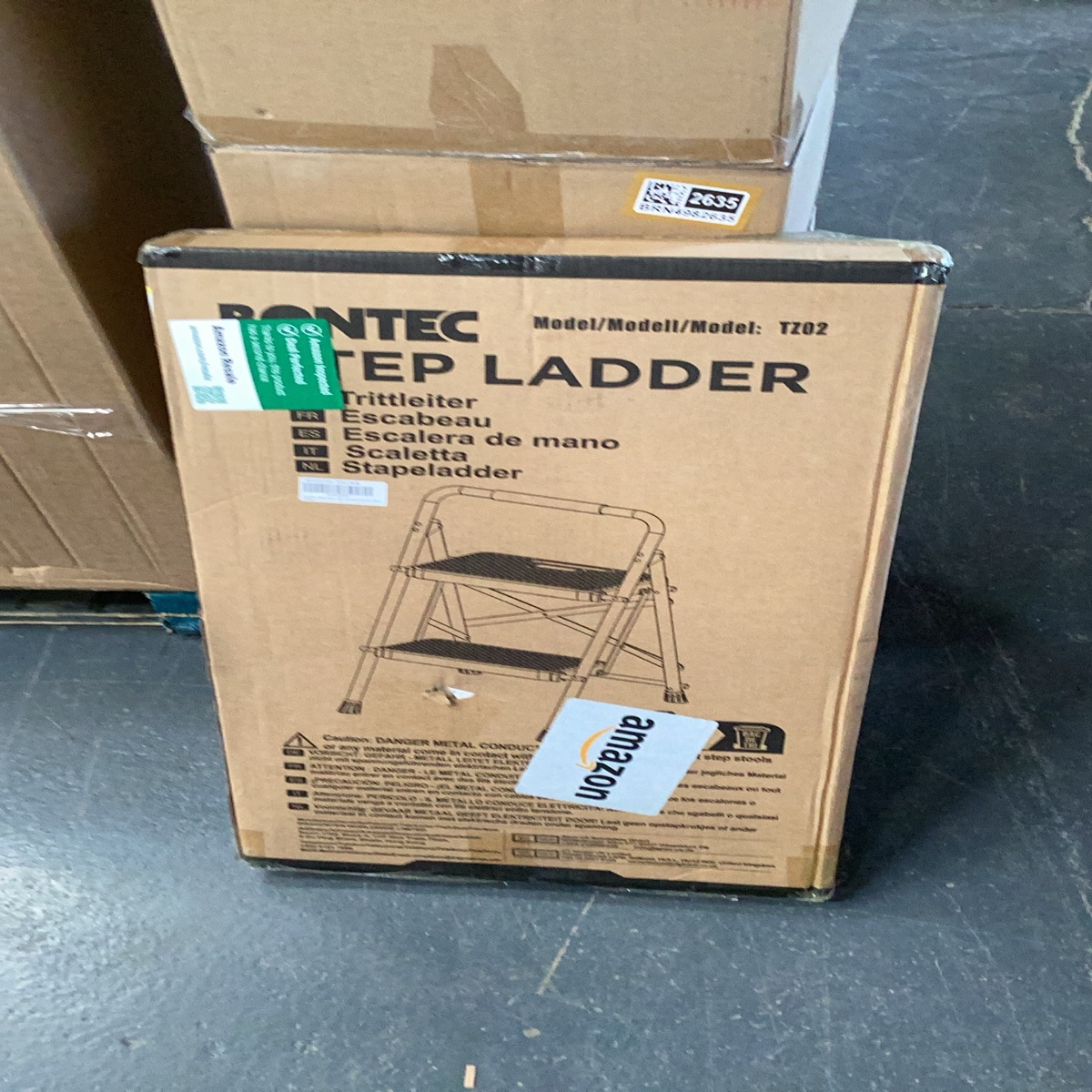 Pontec TZ02 2-Step Ladder